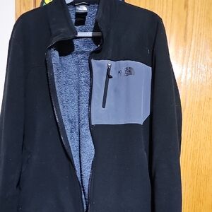 The North Face Men's Black and Gray Performance Jacket